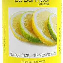 Le Bonheur Sweet Lime D Tan Wax | Suitable Hair And Tan Removal | Perfect Bridal Wax | Its Summer Remove Tan | No Dry Skin After Use | For All Type Of Skin | Free Pre Wax Gel and Post Wax Oil | 800gm (Pack of 3)-image-15