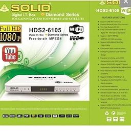 Solid 6105 Free Dish FTA Full HD 1080P TV Set Top Box (Required Dish Antenna for Watch 400+ Life Time Free TV Channels)-24