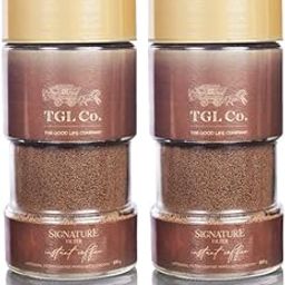TGL Co. The Good Life Company Signature Instant Coffee - Filter Coffee Taste - Instant Coffee Powder (100 Gm) Pack Of 2, Glass Bottle-image-55