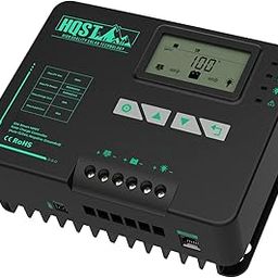 MPPT Solar Charge Controller 20 Amp Negative Ground Controller with Bluetooth LCD Display, 12V/24V DC Input Solar Panel Regulator for Gel Sealed Flooded and Lithium Battery-13