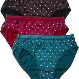 Women's Underwear Cotton, Low Rise Bikini, Cheeky Panties, Sexy Hipster (428 No Top-Pack of 3Pcs)-picture-44