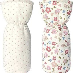 abracadabra Cotton Bottle Modern Cover (Set Of 2) - Vintage Floral, Multicolor-image-12