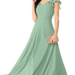 Hot Trending Exclusive Gowns (P-7326641-M) Green-picture-21