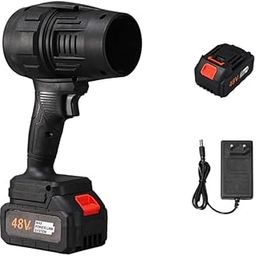 Handheld Electric Portable Air Blower,Turbo Jet Blower Cordless 48V,Handheld High Powerful Blow Brushless Motor for Extra runtime,for Car,Home Cleaning Corner, Road Cleaning 3-image-44