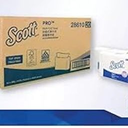 Scott Multi Fold Hand Towel 28610 - M Fold Towel - 16 Packs x 250 Sheets - White Folded Towel Sheets 24 cm X 23.1 cm (4000 Total)-22