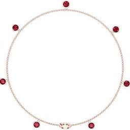 18k (750) Rose Gold and Ruby Designer Bracelet for Women-image-55