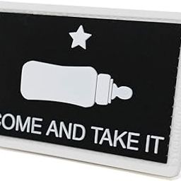 Come and Take It Baby Bottle Diaper Bag PVC Morale Patch | Funny Tactical Patch-image-16