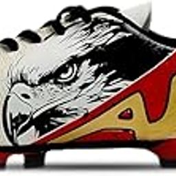 i one Falcon Football Shoes for Men | Lightweight Studded Cleats for Turf & Ground Falcon Series | Multiple Colors & Sizes-image-10