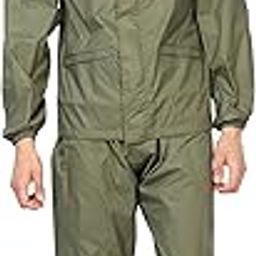Rain Coat for Men 100% Waterproof Polyester Top and Bottom for Raniy Season (Pack of 1)-image-44