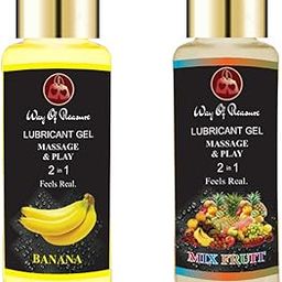 Mixfruit & Banana Water Washing Based Gel With Two Different fragrance Pack Of 2-image-94