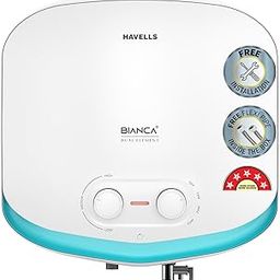 Havells Bianca+ 15L Storage Water Heater(Geyser)|Dual Element|3 Heating Modes|33% Faster Heating|Shock Safe Plug|Saves electricity|7 Year Tank & 5 Year element Warranty|Free Installation & Flexi pipes-image-26