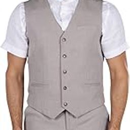 Men Beige Solid Slim Fit Viscose Rayon Formal Waistcoat-image-48