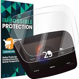 FIRST MART Screen Protector for Ola S1 / S1 Pro / S1 Air Electric Scooter - Impossible Fiber Company Fitted Full Screen Protection & Installation Kit (Crystal Clear, Pack of 2)-19