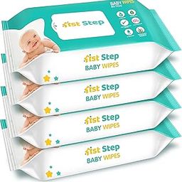 1st Step Baby Wet Wipes Enriched With Aloe-Vera And Jojoba Oil (80Pcs, Pack Of 4)-image-67