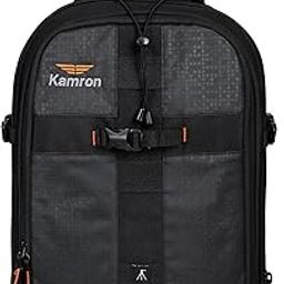 Kamron P100 PRO Backpack Camera Bag With Laptop Compartment For Dslr Camera Lenses Tripod Monopod And Other Accessories (Black)-30