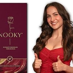 InstaEats Nooky Premium Dark Chocolate For Men & Women|Dark Chocolate For Uplifting Mood|Best Gift Set For Men & Women|Ideal For Men & Women,Vegan & Gluten-Free Delight,58 Gram-image-0