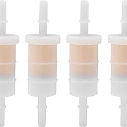 35-879885Q 35-879885T Outboard In Line Fuel Filters Replacement for Mercury Marine Mercruiser 4 Stroke EFI, Pack of 4-20