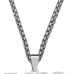 Boss Locket Bikers Jewelry Box Chain Silver Stainless Steel Pendant Necklace For Men And Women LCPna301-picture-28