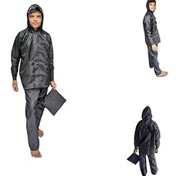 D8211K Children’s Waterproof Hooded Raincoat & Pant Set | Durable, Lightweight, Portable Rain Suit with Carry Pouch-12