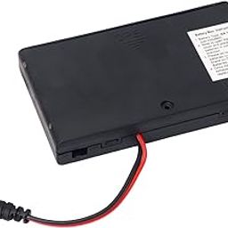 Electronic Spices 8CELL 1.5v AA Battery Case Holder, Battery Holder Box with Cover ON/Off Switch 6inch Bare Wire Leads With dc jack (8 X 1.5V) Pack of 1-image-54