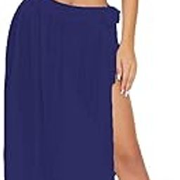 Women's Sexy Sheer Lingerie Set – Lace Halter Bralette & High-Slit Mesh Skirt with Tie Waist-image-23