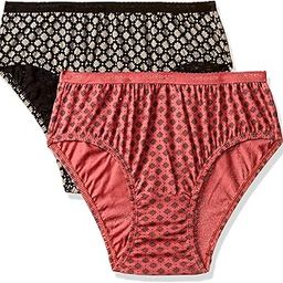 Women Anti Bacterial Hipster Panty - 100% Cotton - Pack of 2 - No Marks Waistband, Moisture Wicking, Full Coverage-picture-14