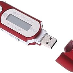 New 4GB USB MP4 MP3 Music Video Digital Player Red-19