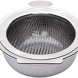 HealthAndYoga® Stainless Steel Tea Strainer with Double Jaali(Mesh) & Handle - Stays Odour & Rust Free- Kitchen Utensil Accessory - Chai Coffee Chalni/Channi- Sturdy - for Daily Tea Time Hot Cuppa-image-39