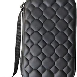 Plan4Buy Shock Proof External Hard Disk Case Protector for Seagate Backup Plus Slim 1TB & 2TB External Hard Drive Hard Disk Cover HDD Case Casing Carry Bag Pouch Sleeve Enclosure (Dotted Plain Black)-7