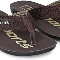 Airaqua Men Slippers & Flip Flops | Lightweight PU Anti-Slip Sliders | Soft Comfortable Chappal for Daily Outdoor Indoor Use-17