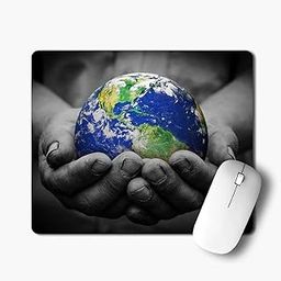 MM9E Non-Slip Save Earth, Globe, Motivational Printed Mouse Pad for Gaming Computer, Laptop, PC Mouse Pad (Multicolor)-image-37
