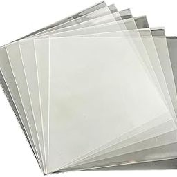 Tezuyok 50 Record Sleeves for 7" Vinyl Record, 4 mils Thick Clear Professional Vinyl Record Storage Protector, Vinyl Record Outer Sleeves for EP Album Covers-image-7