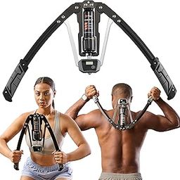 Lifepro Twister Arm Exerciser - Compact & Travel-Friendly Arm, Back, Shoulders, and Chest Workout Equipment - Hydraulic Chest Expander and Arm Workout Machine with 22 - 440 lbs Adjustable Resistance-28