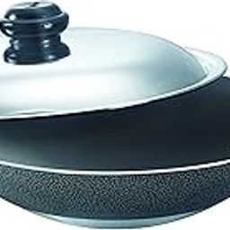 Prestige Omega Select Plus Non-Stick Deep Appachetty with Lid | Black | 20 cm | Residue Free | Scratch Resistant | Comfortable Grip | Spoon Friendly-12