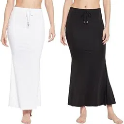 g heist Seamless Mermaid Peticote Shapewear for Women Saree | Medium Control Saree Shapewear | Breathable Shapewear Petticoat - Pack of 2-picture-13
