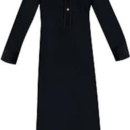 AL-AHAD Men's TR Double Piping Thobe - Stylish Tailored Fit with Contrasting Trim, Modern Islamic Dress-image-22