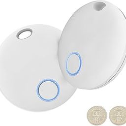 Air Tags-2 Pack，Bluetooth Tracker, Keys Finder and Item Locator for Keys, Bags Luggage, Suitcases and Wallet,Tracking Tags，Works with TUYA APP,Both iOS and Android Compatible,White-image-30