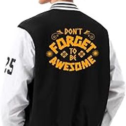 Graphic Printed Varsity Jacket for Men's & Women Fleece Varsity Bomber Jacket with Letter Patch Casual Baseball Style Coat, Lightweight Streetwear Outerwear-picture-22