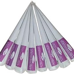Venuscribe (Pack of 8) White Ceramic Cones (Liquid Paste) for Art & Craft, Lippan Art, Mandala Art, DIY Decorative Purposes, Texture Art, Pottery, Liner-picture-22