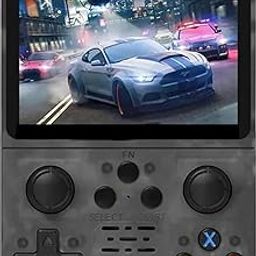 X-Ninja R35S Retro Game Console | Mini Handheld Gameboy | Built-in 8,000+ Classic & PSP Games | 64GB Storage | Transparent Black Design-picture-17