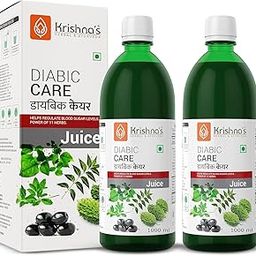 KRISHNA'S HERBAL & AYURVEDA Diabic Care Juice - 2000 Ml-Super Saver Pack | Blend Of 11 Herbs Methi, Amla, Karela, Jamun, Kutki, Guduchi & 5 Other Herbs To Manage Sugar Levels | Made In India-21