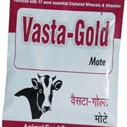 Vasta - Gold Mote 20 gm - Dairy Cattle Vitamins, Livestock Mineral Mix, Dairy Cattle Vitamins, Pregnancy Animal Supplement, Chelated Mineral premix,-image-22