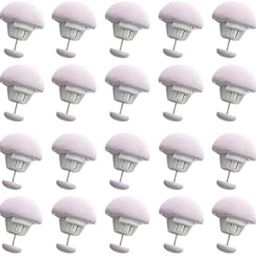 20 Pc's Mushroom Shape Duvet Clips for Comforters, Duvet Clips Fasteners, Anti-Slip Quilt Fixator Set, Non-Slip Unbreakable Quilt Holder, Rust Proof Holding Clips (Multicolor)-21