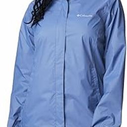 Women Black Omni Tech Arcadia II Waterproof Rain Jacket, L-image-16
