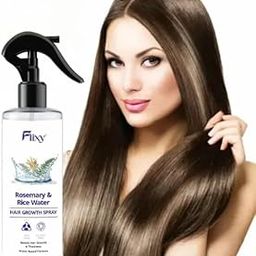 Flixy Rosemary & Rice Water Hair Growth Spray, Natural Hair Treatment-image-38