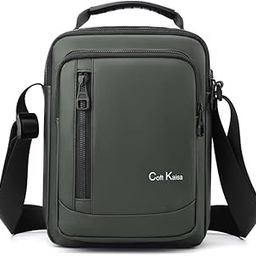 Stylish Oxford Sling Bag for Men Messenger Crossbody Bag for Multi Purposes & Travel Office Business One Side Shoulder Carry Handbag For Men (Black - 19 x 6x 26 Cm)-image-98
