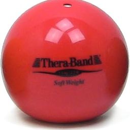 TheraBand Soft Weight, 4.5" Diameter Hand Held Ball Shaped Isotonic Weight for Strength Training and Rehab Exercises-image-52