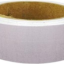 Sharum Crafts Buckram Canvas Roll | 32mm Soft Fusible Interfacing Roll for Tailoring & Boutique Use – 1 Roll (15 Mtr) for Salwar, Belt, Cuffs, Shirt Patti & DIY Sewing Projects-image-1