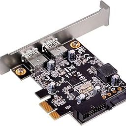 Silverstone Tek PCI Express Card with Two USB 3.0 External Ports and Internal 19-Pin Dual Port Connector (EC04-E)-image-77