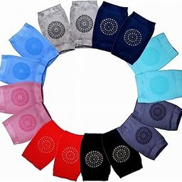 TodFod Baby Knee Pads, Cushioned Cotton Protector Sleeves for Crawling, 6-24 Months, Multiple Colours, Ultra-Comfortable and Breathable Cotton Knee Protector Sleeves 2 Pack-image-94